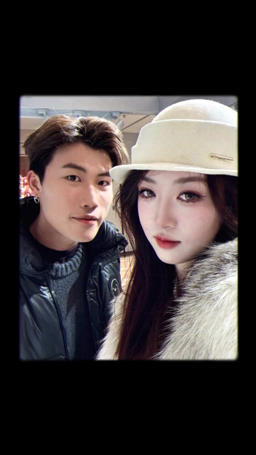 谢文能晒视频，和漂亮女友过七夕