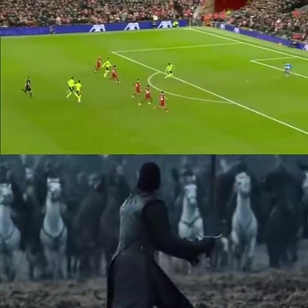 面对利物浦千军万马！赖斯犹如北境之王雪诺