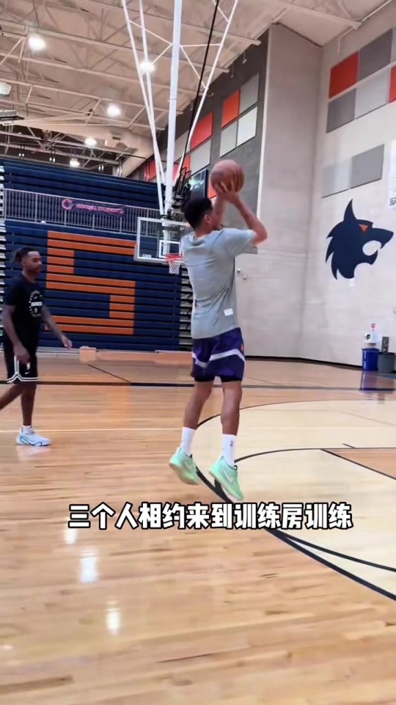 NBA球员训练时弹无虚发是真的！话说这仨有没可能凑一队呢