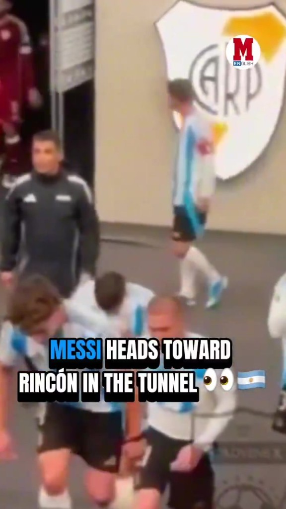 马卡报：梅西等人在球员通道中与委内瑞拉球员林孔等人发生口角